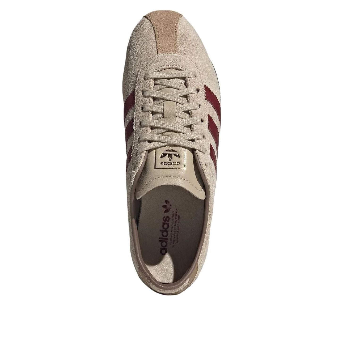 adidas Tokyo 'Stone Khaki Collegiate Burgundy' KJ0366