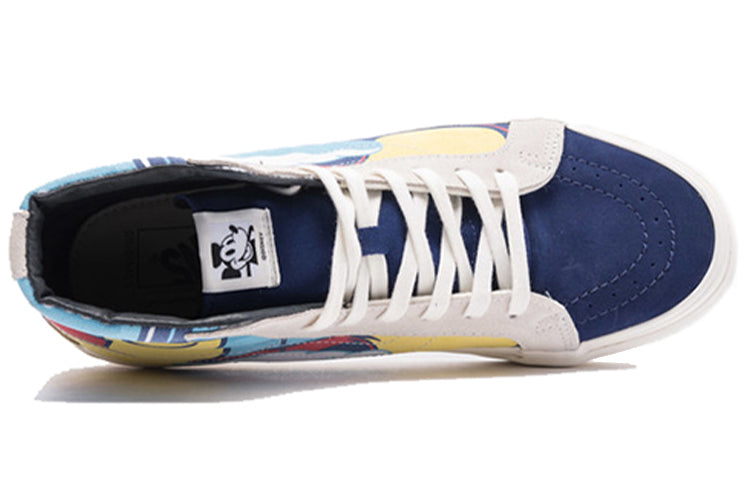 Vans SK8-Hi Disney x John Van Hamersveld 'White Blue' VA38FYRNO