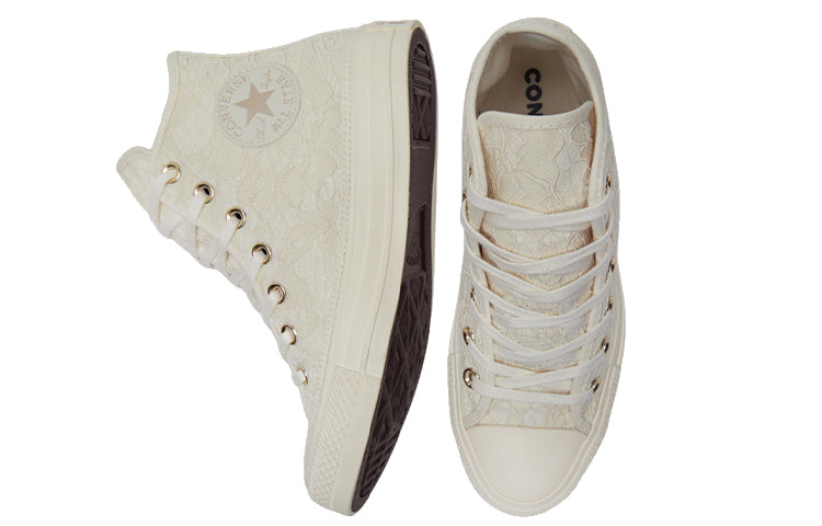 (WMNS) Converse Chuck Taylor All Star High 'Lace - Egret' A01775C