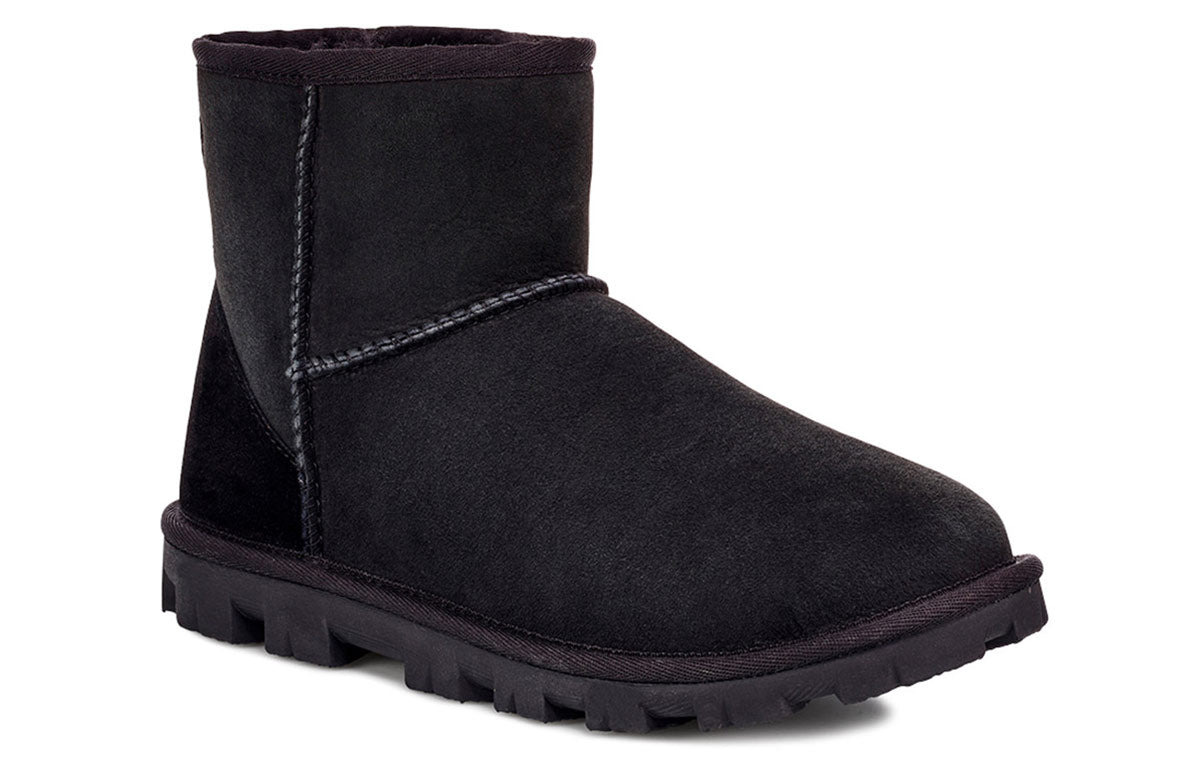 (WMNS) UGG Essential Mini Classic 'Black' 1016063-BLK