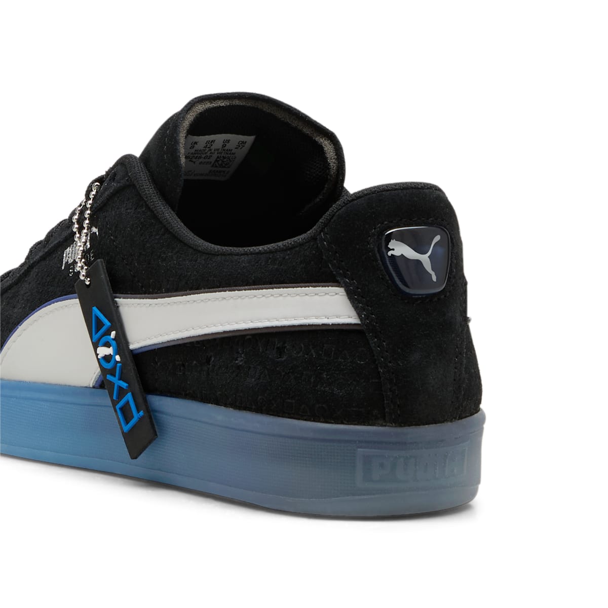 PUMA x Playstation Suede 'Black Glacial Grey' 396246-02