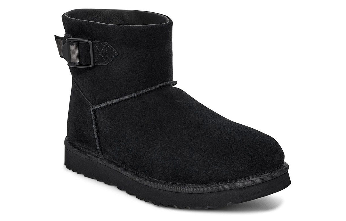 UGG Classic Mini Strap Snow Boots Black 1018907-BLK