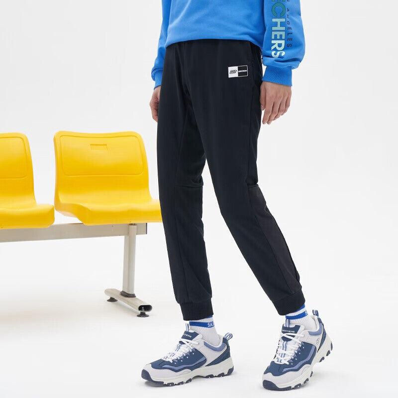 Skechers Lifestyle Series Pants 'Black White' L121M089-0018