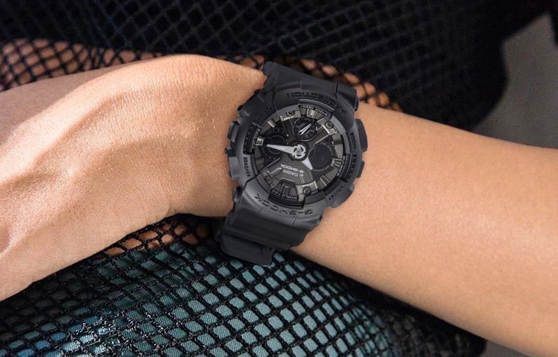 CASIO G-Shock Analog-Digital 'Black' GMA-S120MF-1APR
