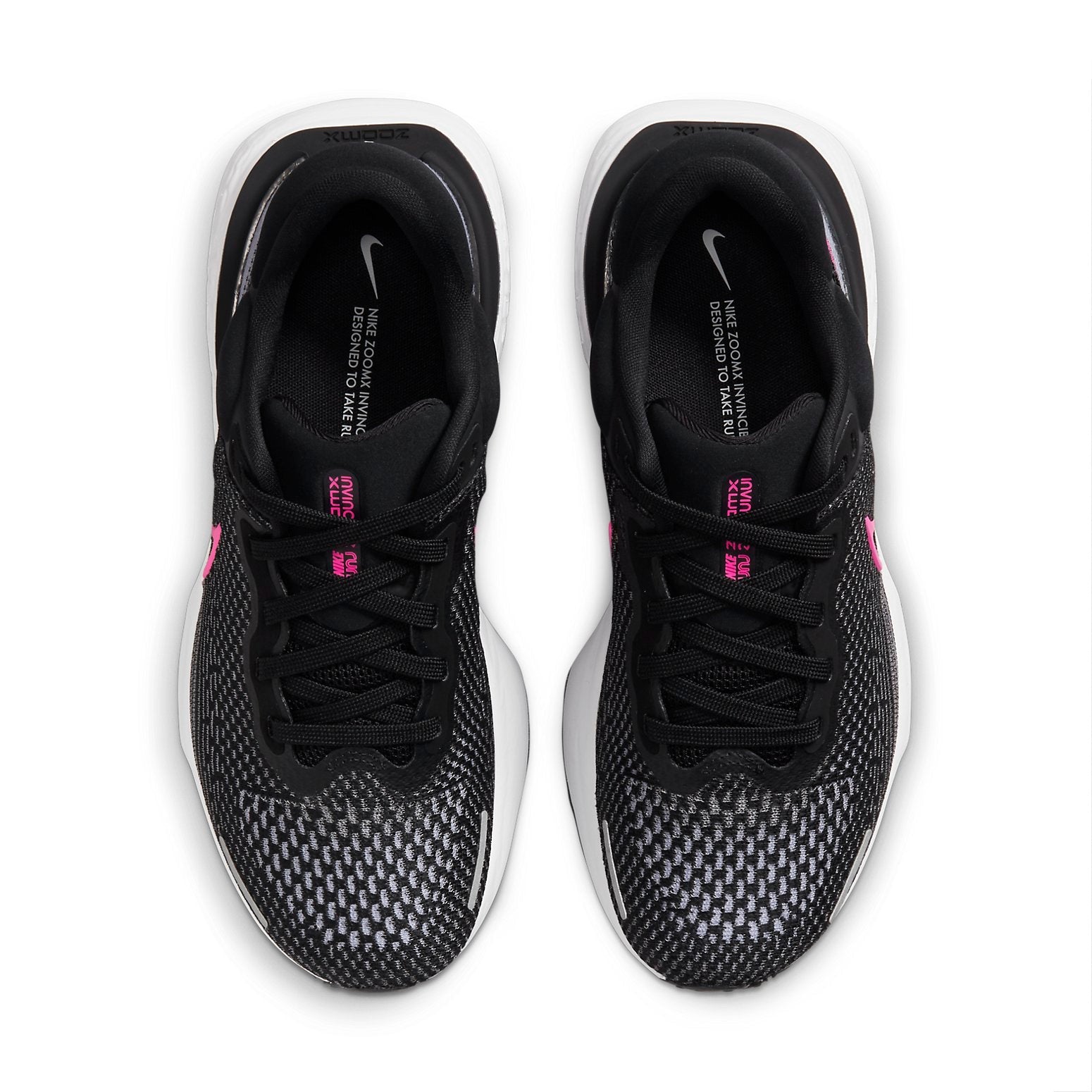 (WMNS) Nike ZoomX Invincible Run Flyknit 'Black Hyper Pink' CT2229-003