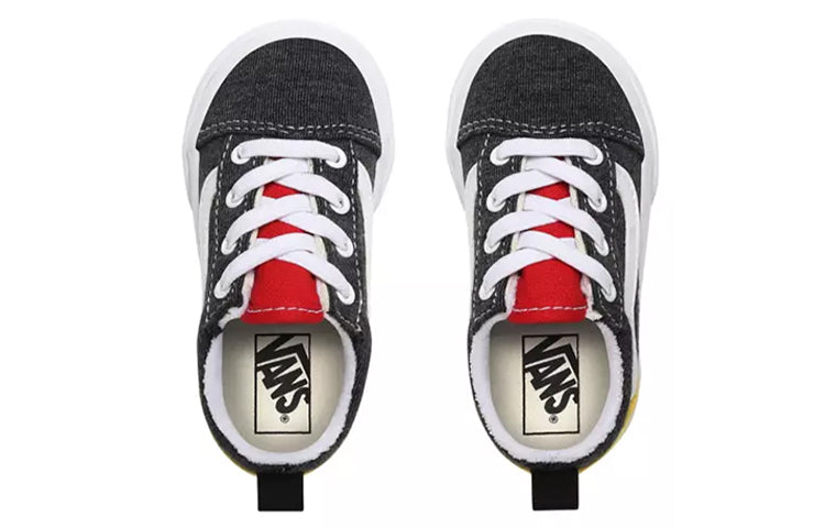 Vans Coastal Elastic Lace Old Skool 'Black Yellow' VN0A4TZOWK7