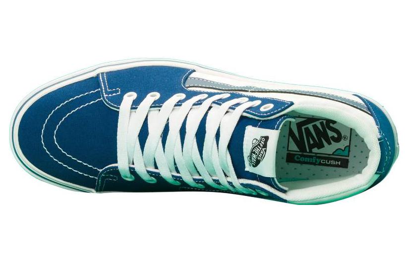 VANS Comfycush SK8-HI Tri-Tone 'Blue White' VN0A3WMBB23