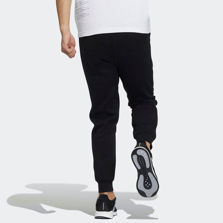 Men's adidas Woven Running Casual Cone Sports Pants/Trousers/Joggers Black H39228