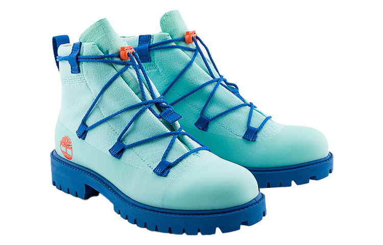 Timberland x Suzanne Oude Hengel Future73 Knit 6 Inch Boot 'Teal' A67JF-S47