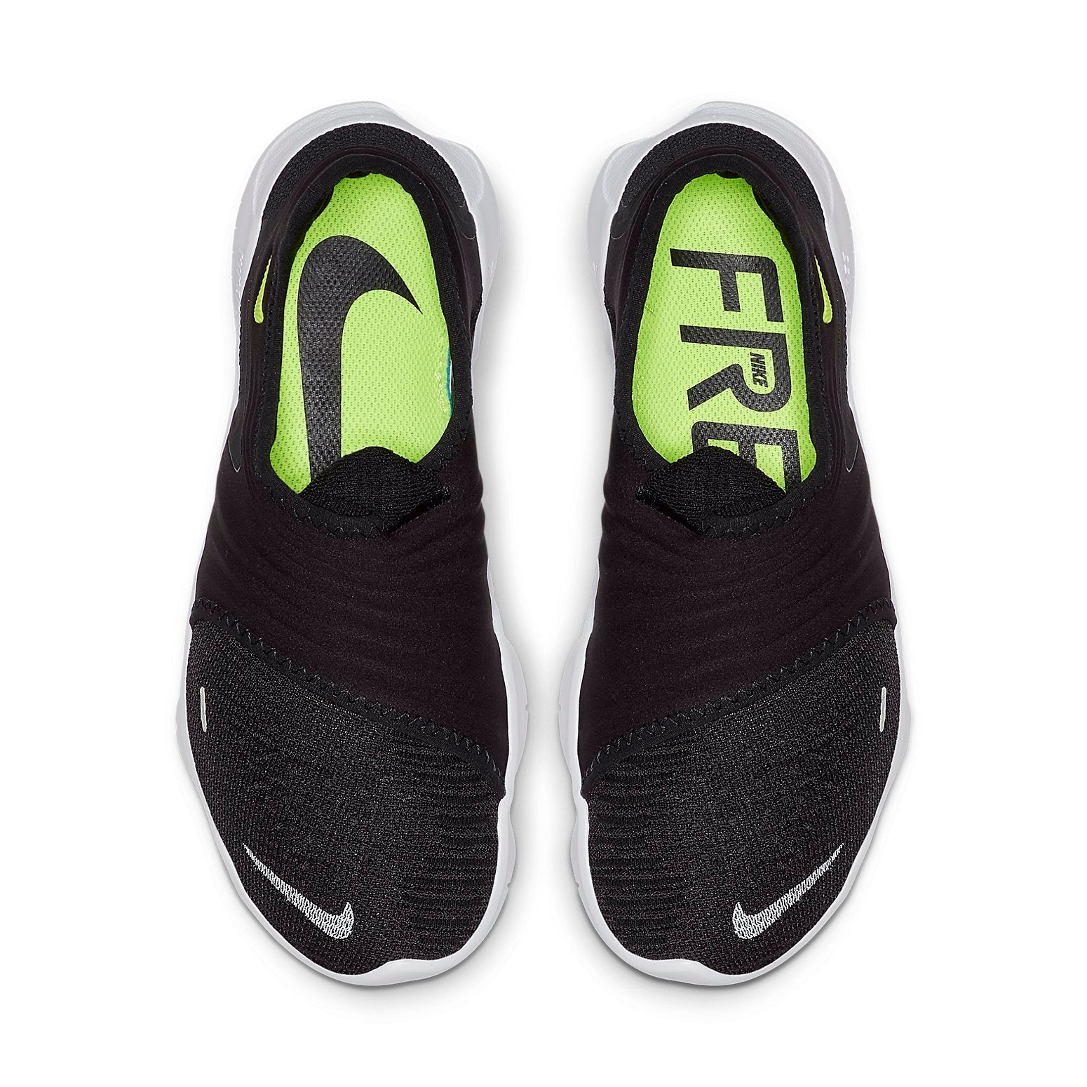 (WMNS) Nike Free RN Flyknit 3.0 'Black Volt' AQ5708-001