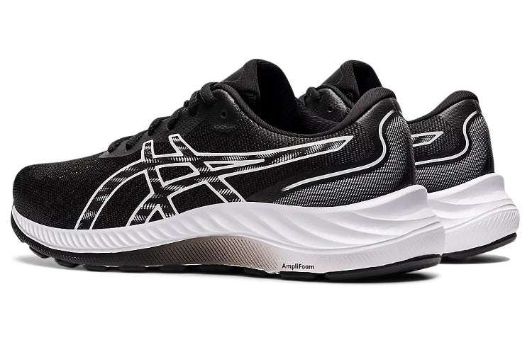 (WMNS) ASICS Gel-Excite 9 D Wide 'Black White' 1012B183-002
