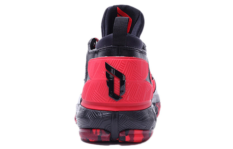 adidas D Lillard 2 'Black Light Scarlet Cardinal' B42387
