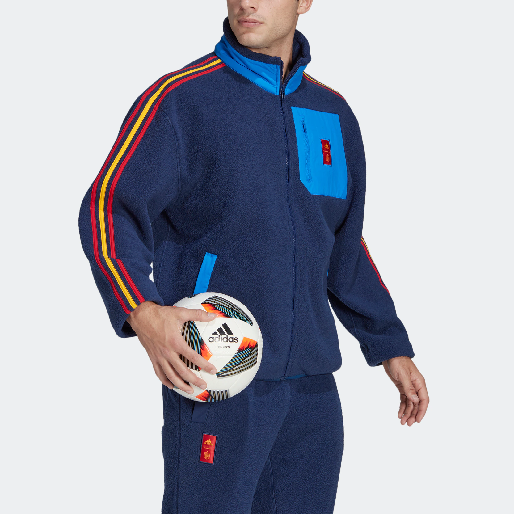 adidas Fef Ls Flc Jkt Logo HE8921