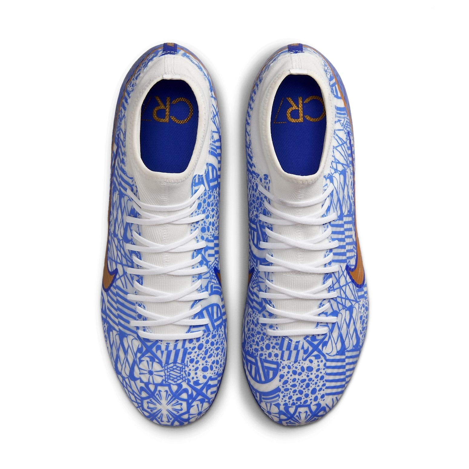 Nike Mercurial Superfly 9 Academy CR7 AG 'Blue White' DV8187-182