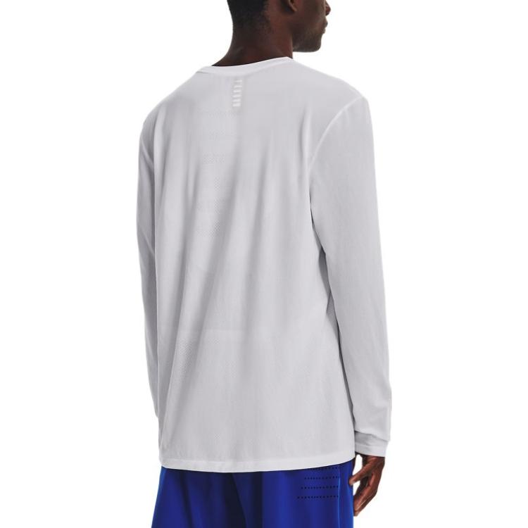 Under Armour Seamless Stride Long Sleeve 'White' 1375693-100