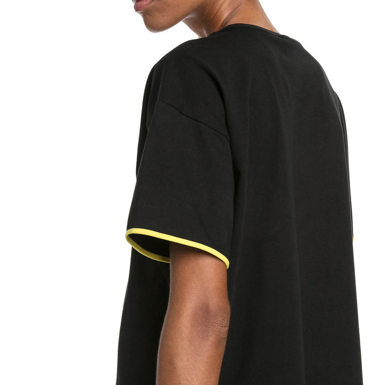 (WMNS) PUMA CHASE Printing Round-neck Black 579140-01