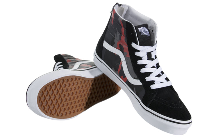 Vans SK8-HI Casual Fashion High Top Skate Shoes Unisex Black VN0A4BUXTZ5