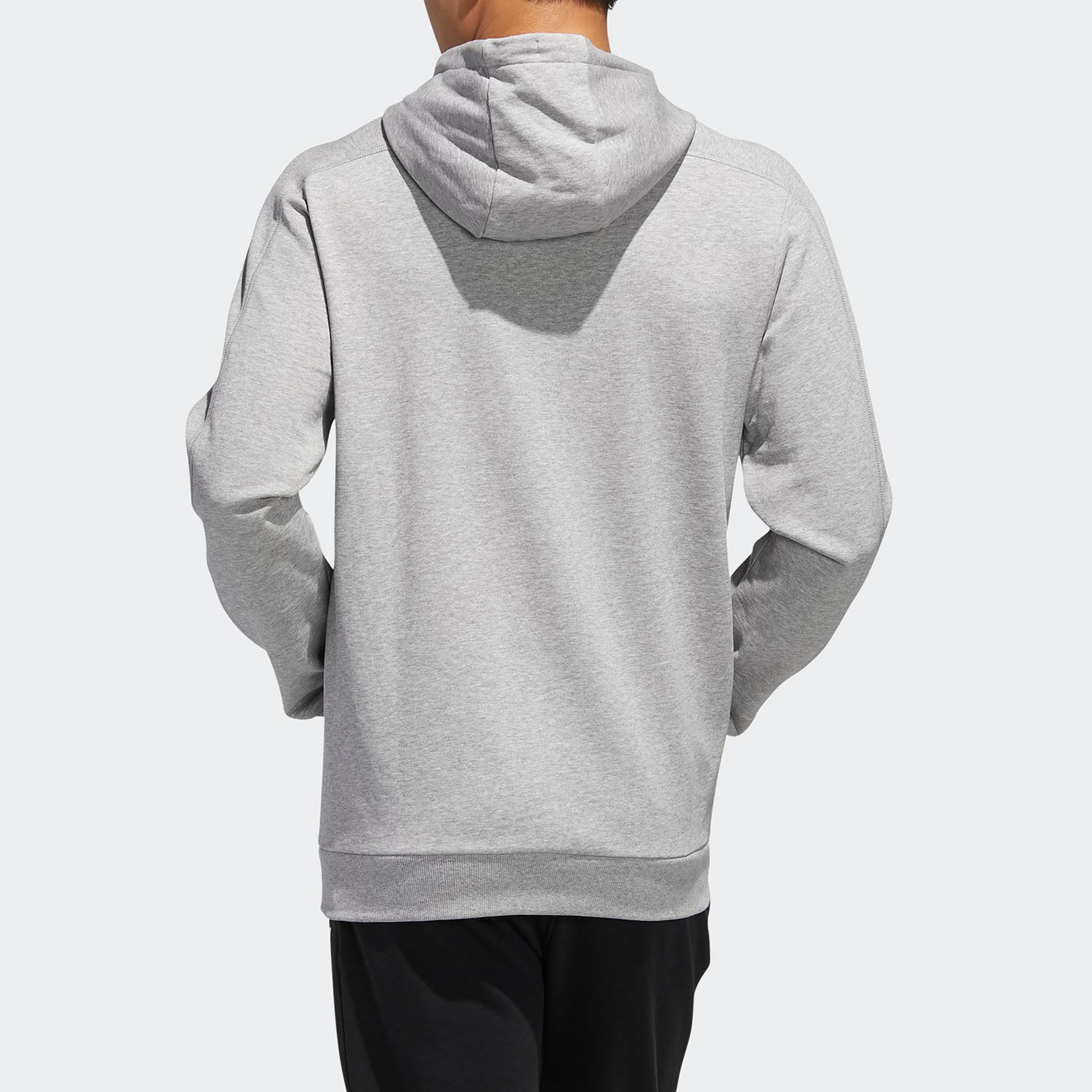 Men's adidas Casual Sports Pullover Gray FM6091