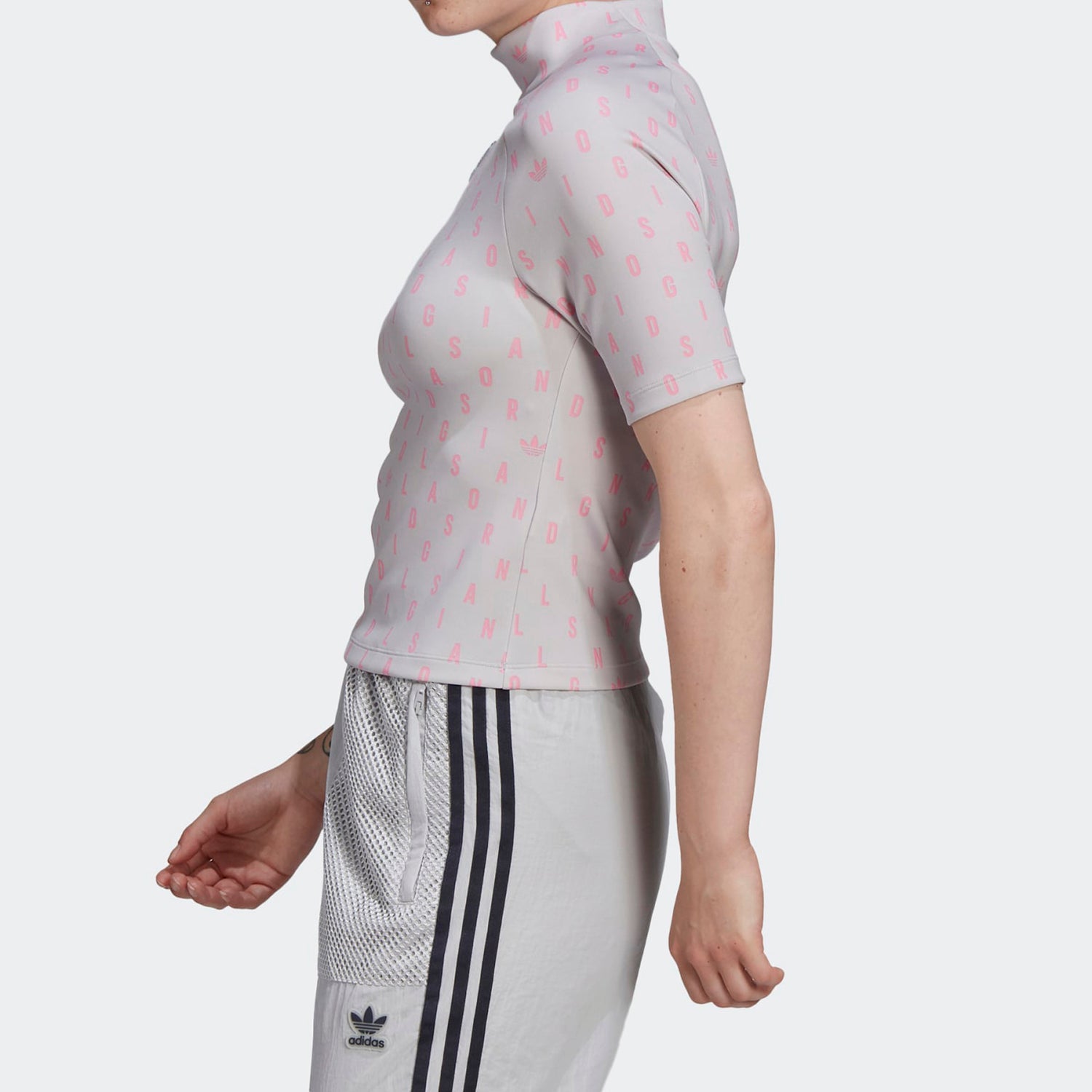 (WMNS) adidas originals Logo Printing Boss Grey GP3089