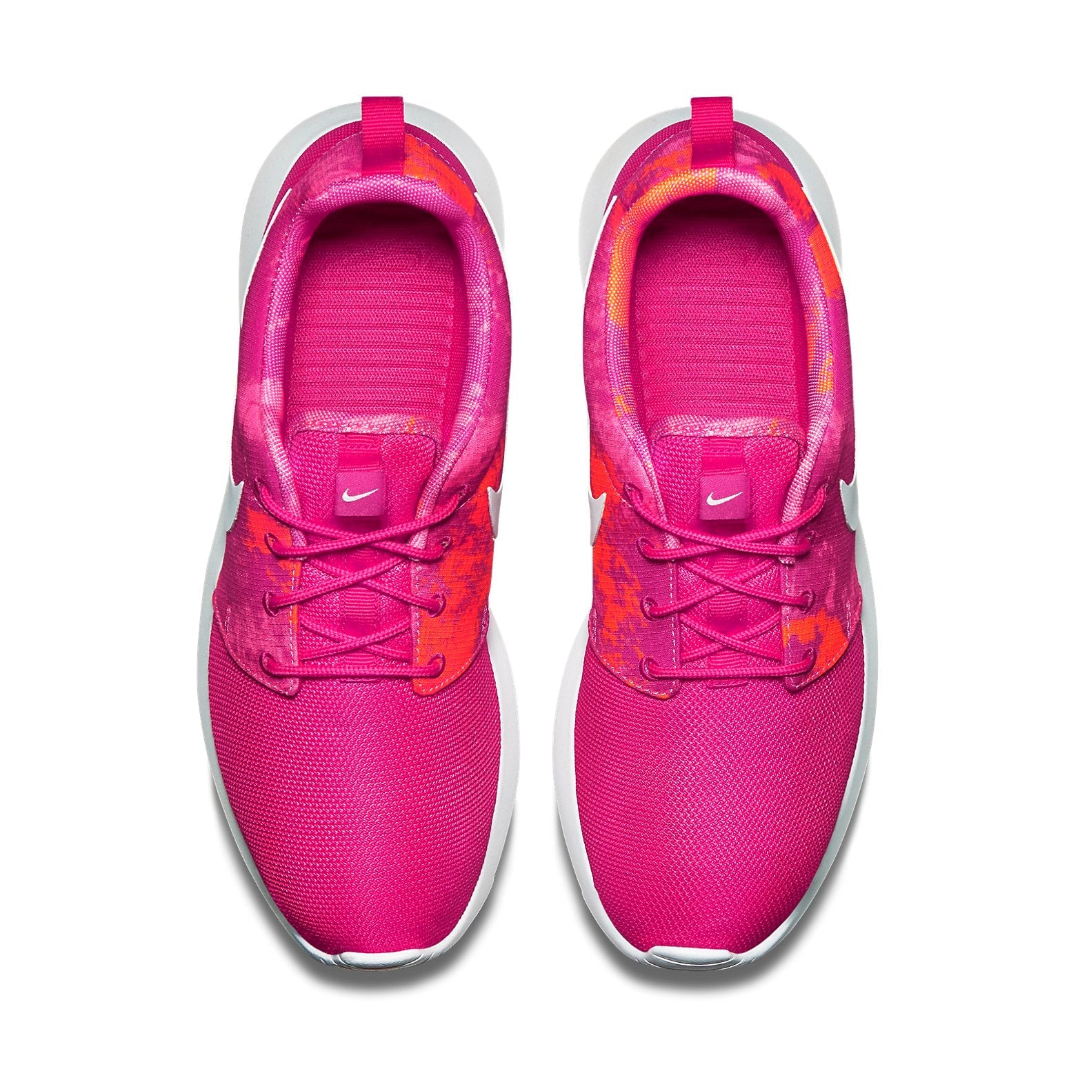 (WMNS) Nike Rosherun Print 'Pink White' 599432-613