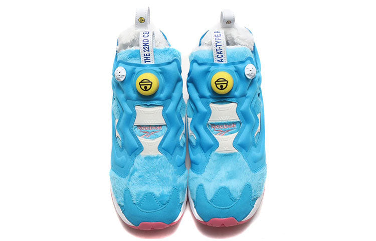 Reebok Doraemon x atmos x InstaPump Fury OG 'Furry Blue' GV7288