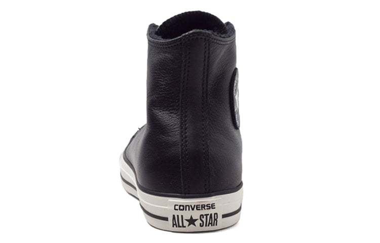 Converse Chuck Taylor All Star 'Black Leather Fur' 154134C