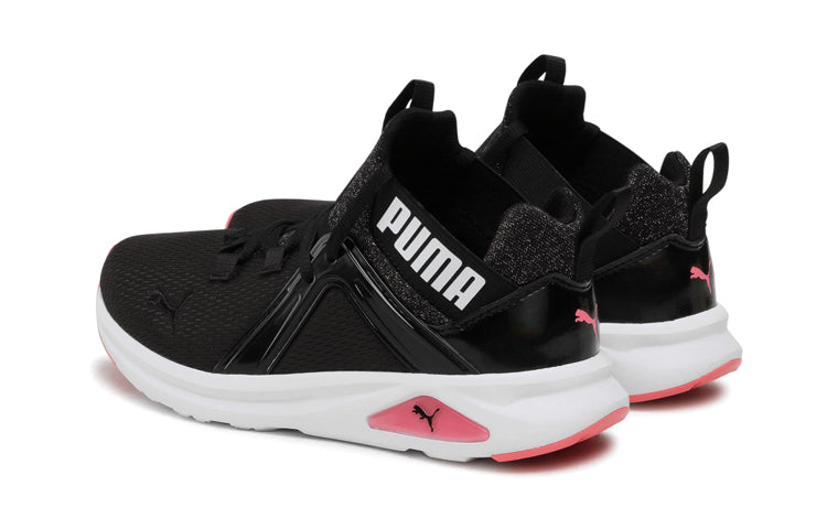 (GS) PUMA Enzo 2 Sparkle 'Black Sun Kissed Coral' 194573-01
