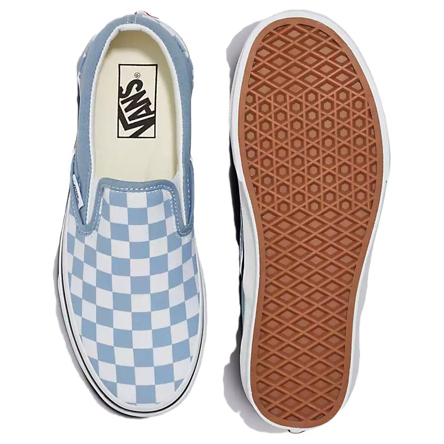 Vans Classic Slip-On 'Color Theory Checkerboard Dusty Blue' VN000BVZDSB