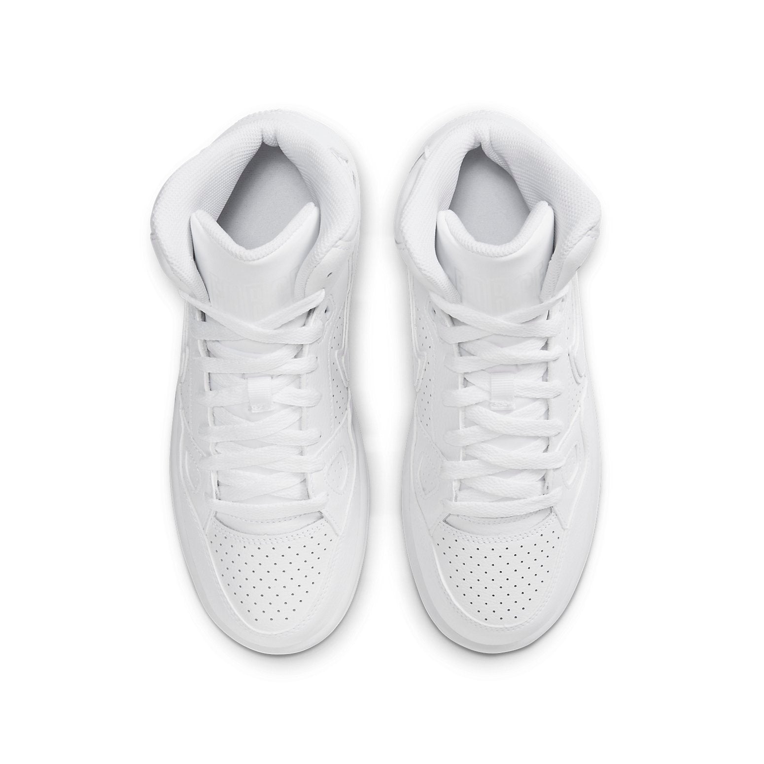 (GS) Nike Son of Force Mid 'Triple White' 615158-109
