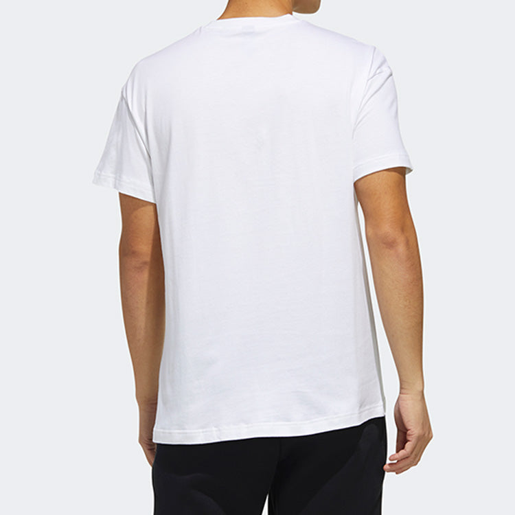 adidas Sports Round Neck Short Sleeve 'WUJI Story White' FM9349