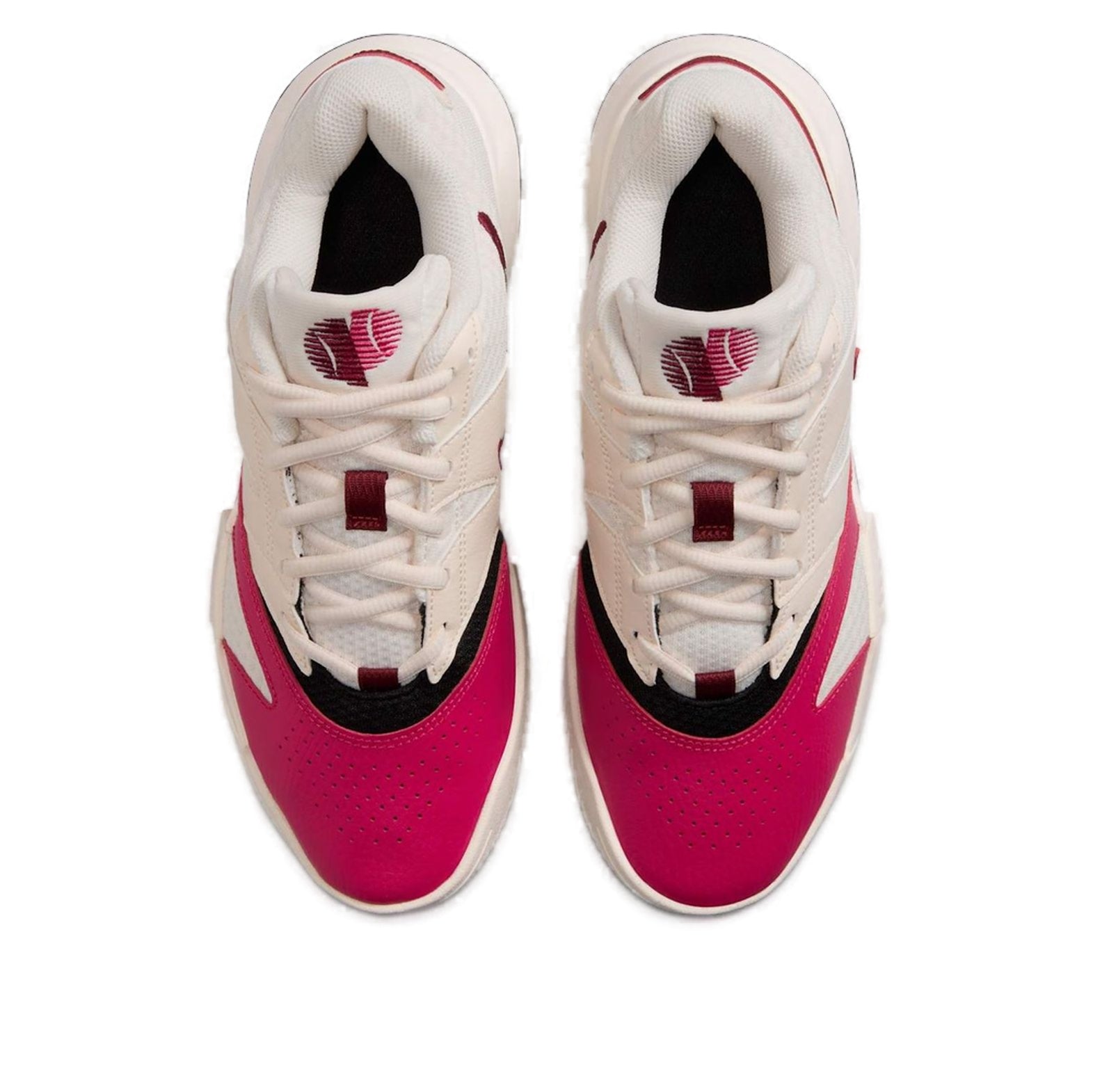 (WMNS) Nike Court Lite 4 'Pale Ivory Sail Black Team Red' FD6575-103