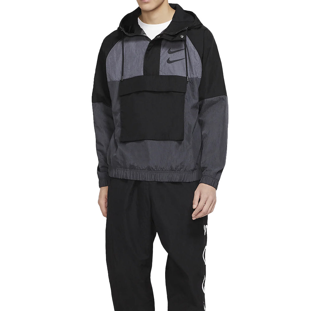 Nike Men's Sportswear Swoosh Jacket Black CU3886-070