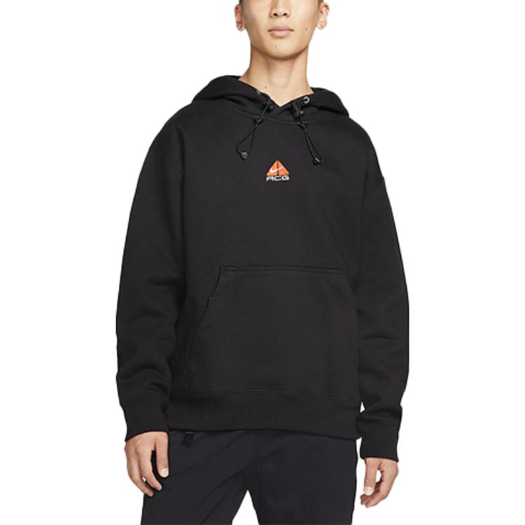 Nike ACG Fleece Pullover Hoodie Asia Sizing 'Black' DH3088-010