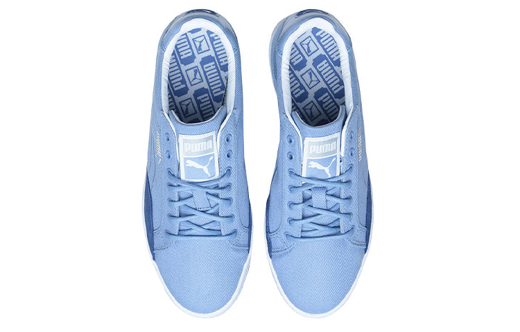 (WMNS) PUMA Match Denim Low-cut Sneakers Blue 363625-02