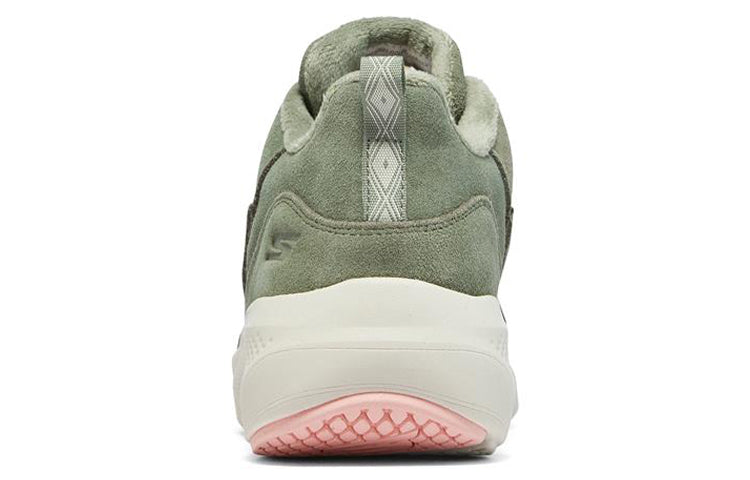 (WMNS) Skechers On-The-Go Elevate 'Green White' 144521-OLV