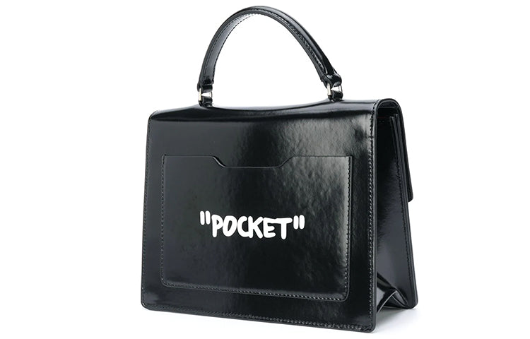 (WMNS) Off-White 2.8 Jitney Black Handbag OWNA090E20LEA0011001