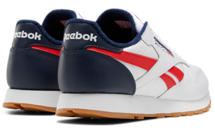 Reebok Classic Leather Sneakers 'White Black Red' EF7827