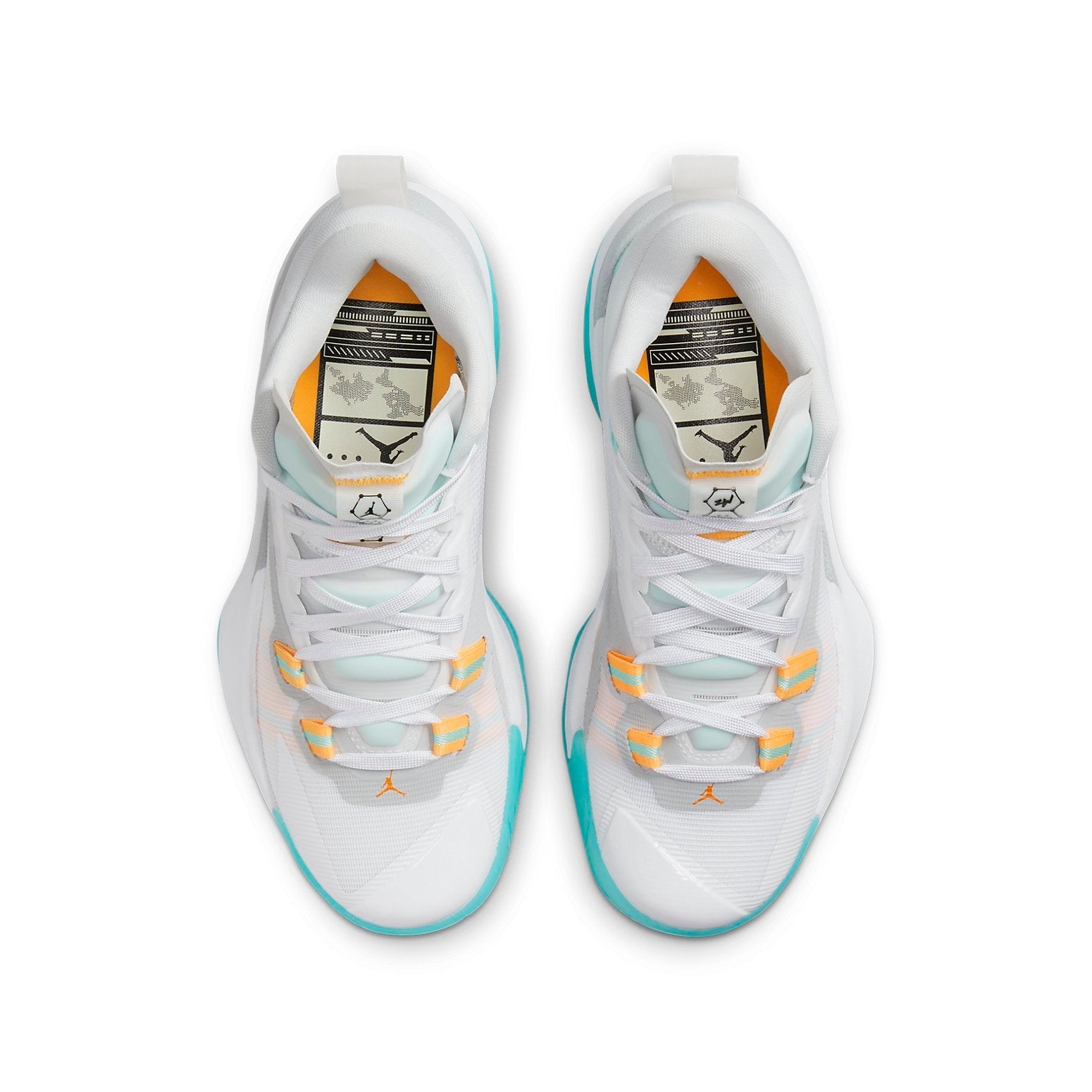 (GS) Air Jordan Zion 1 'White Dynamic Turquoise' DA3131-101