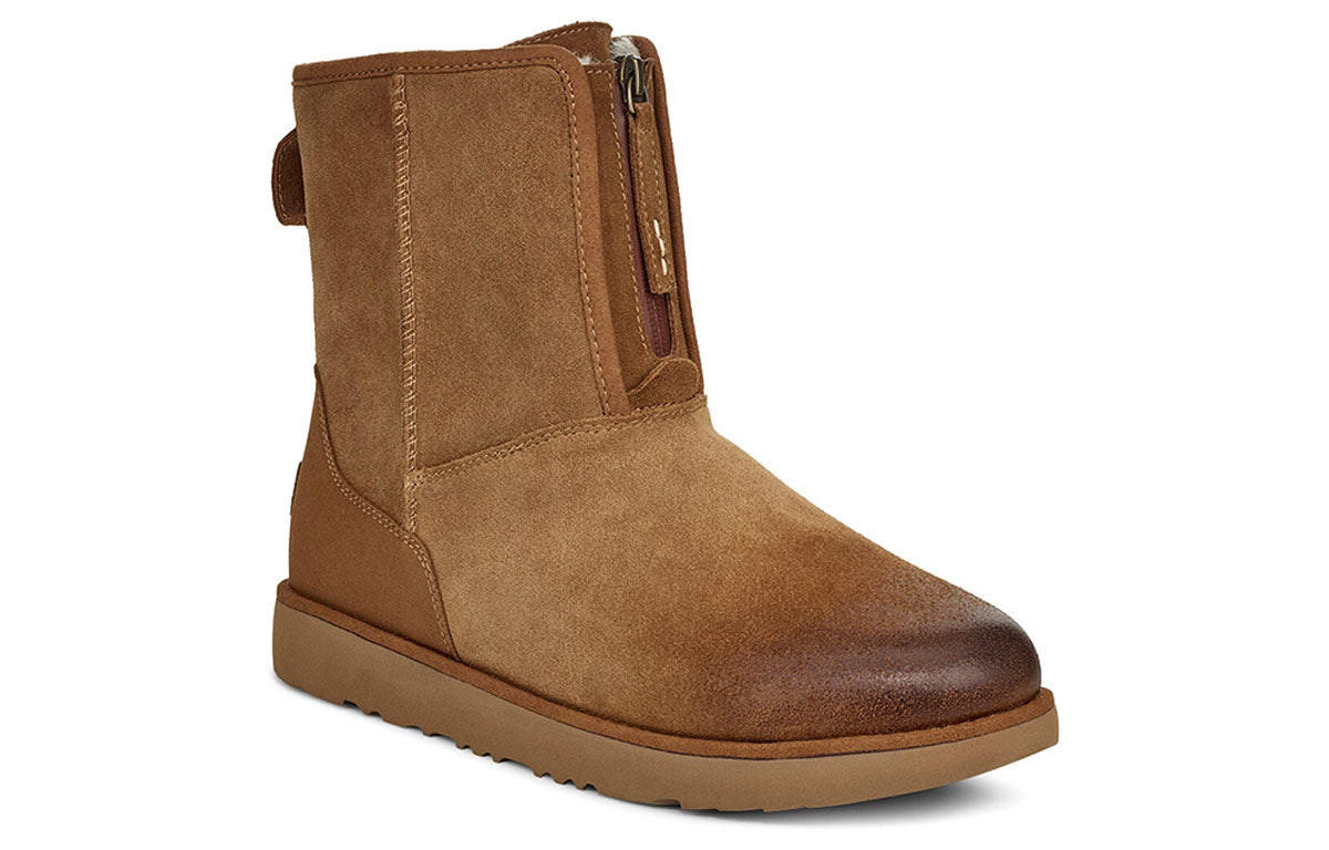 UGG Classic Short Front Zip Boot 'Chestnut' 1106438-CHE