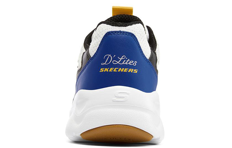 (WMNS) Skechers D Lites Airy Low-Top Running Shoes White/Blue 896041-WMLT