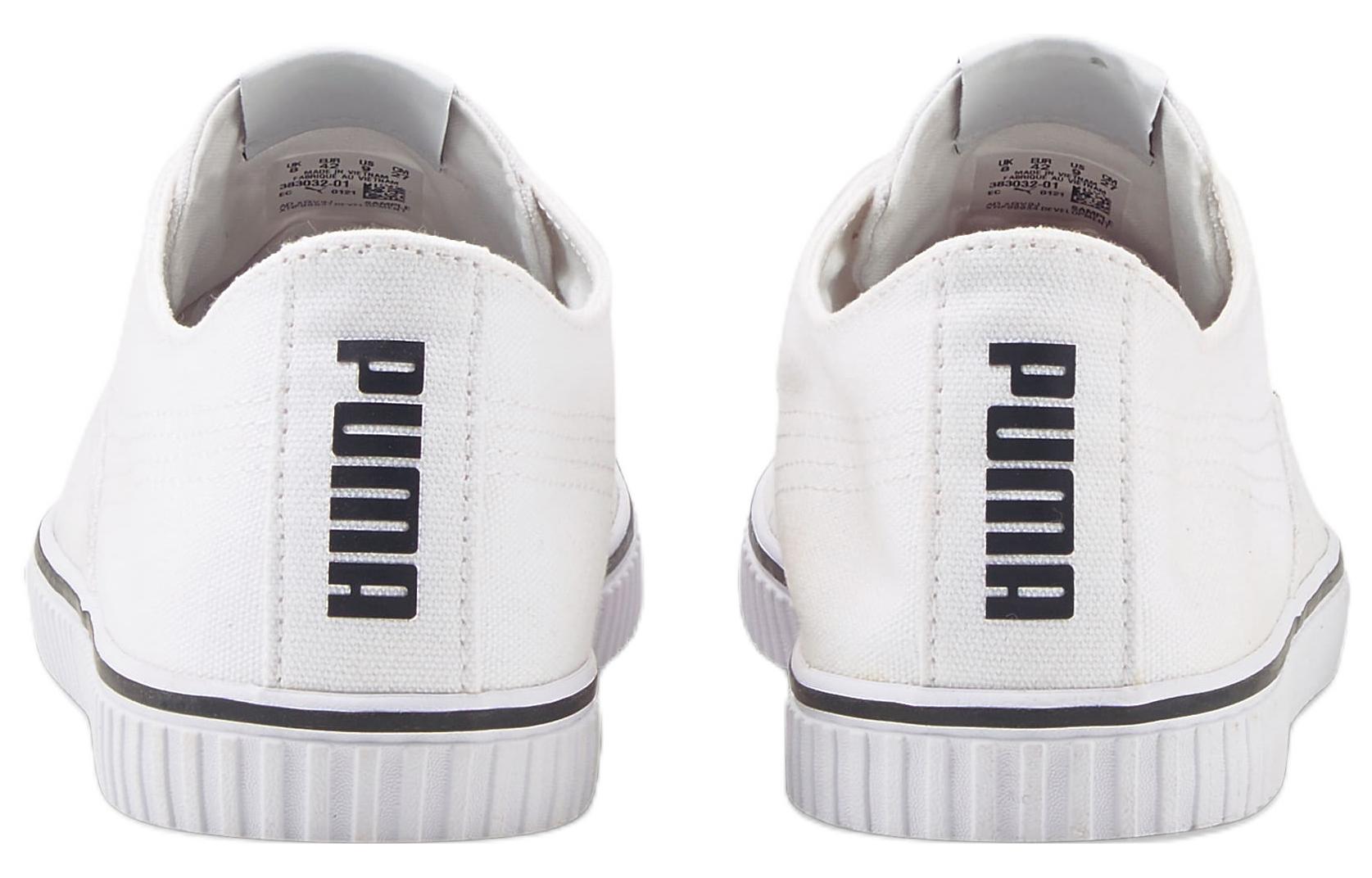 PUMA Ever Tekkie Casual Skateboarding Shoes Unisex White 383032-01