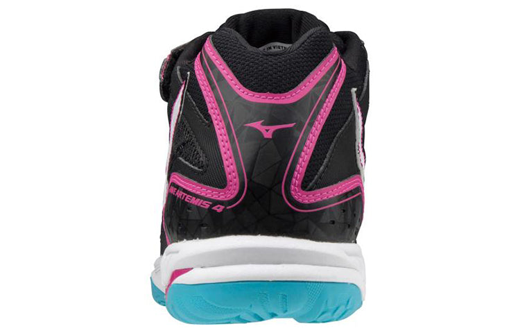(WMNS) Mizuno Wave Artemis 4 MID 'Black White Blue' V1GC185860