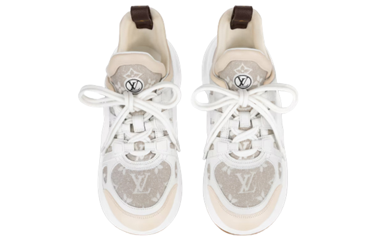 (WMNS) LOUIS VUITTON Archlight 1.0 Sneakers 'Beige Monogram' 1AB318