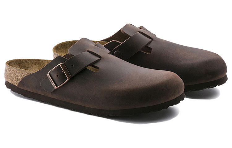 Birkenstock Boston Regular 'Oiled Leather Habana' 860131