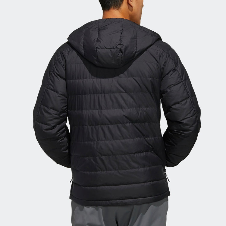 adidas Climawarm Hoodi Outdoor Stay Warm hooded down Jacket Black EH4014