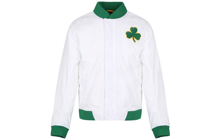 Nike Boston Celtics Basketball Woven Jacket White AH5271-100