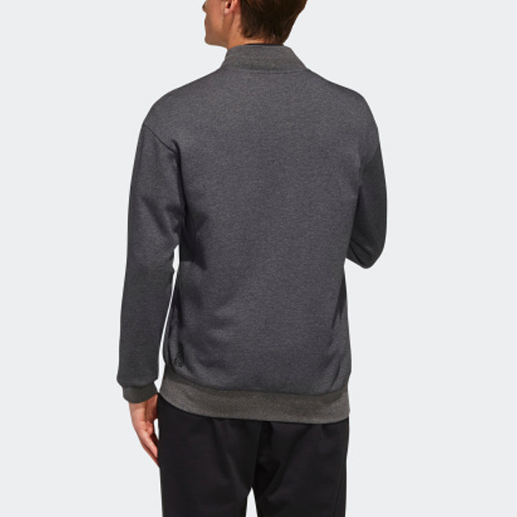adidas WJ TT Casual Sports Stand Collar Jacket Gray FK4472