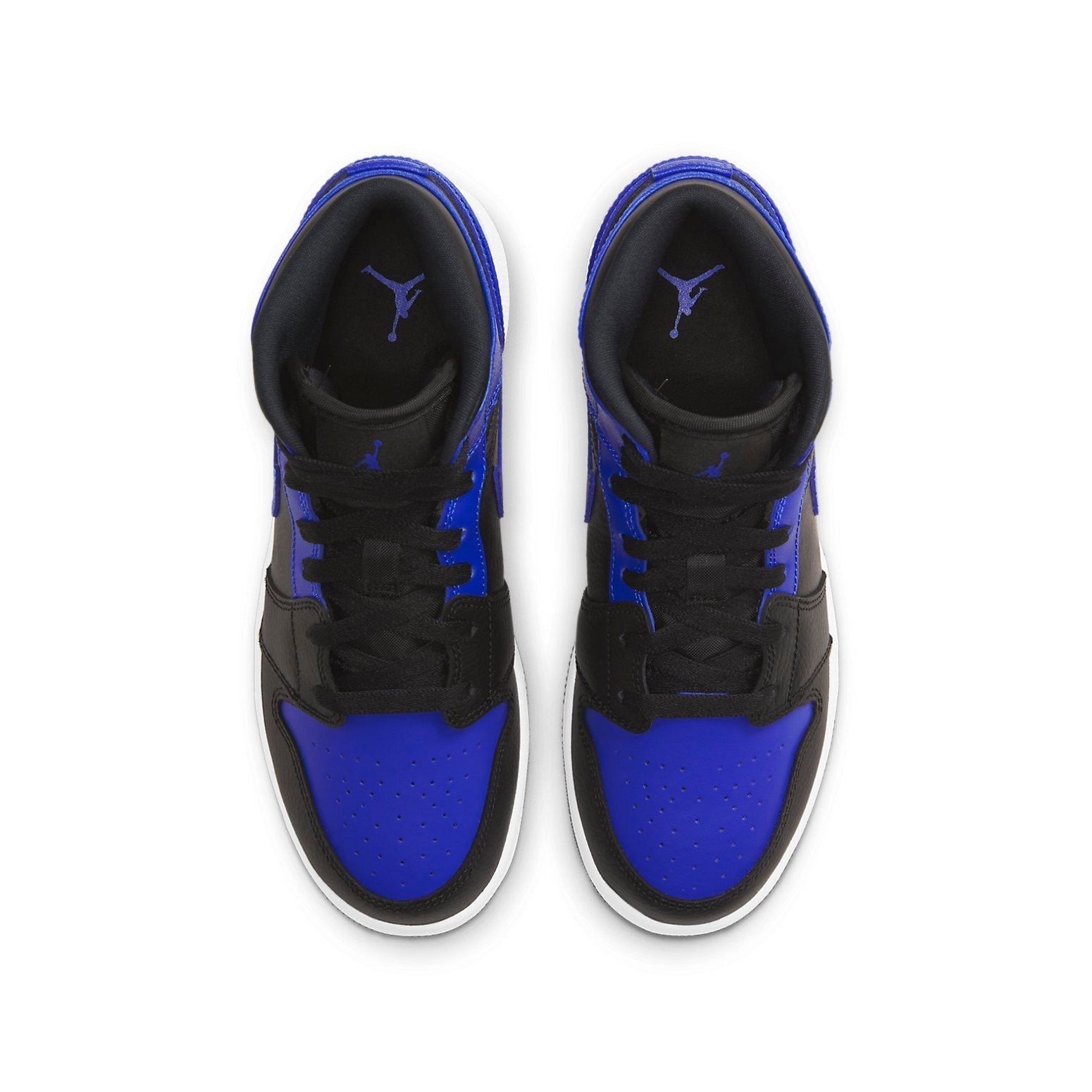 (GS) Air Jordan 1 Mid 'Hyper Royal' 554725-077