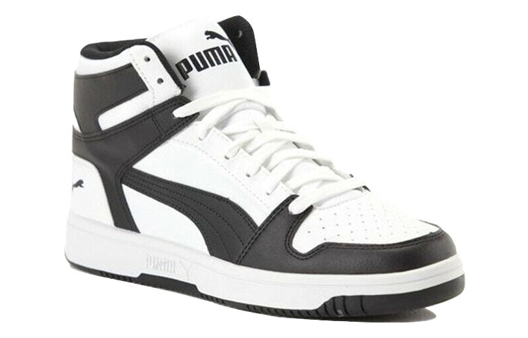 PUMA Rebound LayUp White/Black 369573-13