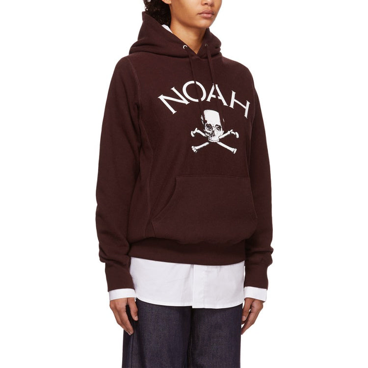 NOAH Unisex Nyc Jolly Roger Burgundy Heather Deep-Wine SS2FW19BRH